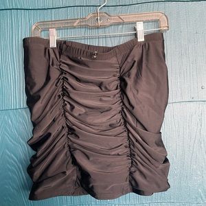 Torrid ruched swim skirt Large 0